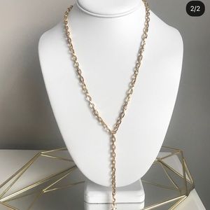 Chain Lariat Necklace